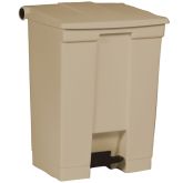 Rubbermaid Beige Step-on-Container 68ltr