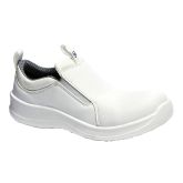 Safety Lite Slip-On Safety White Shoes Size 10